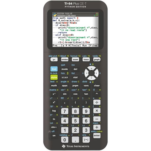 BRAND NEW TEXAS INSTRUMENTS TI-84 PLUS CE PYTHON