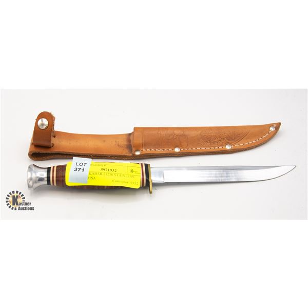 5 INCH KABAR #1236 STAINLESS STEEL USA