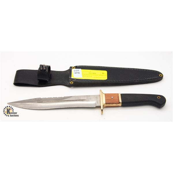 6 INCH STAINLESS STEEL SERRATED TOP CHINA WITH