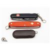 Image 1 : 3 VICTORINOX SWISS POCKET KNIVES STAINLESS STEEL