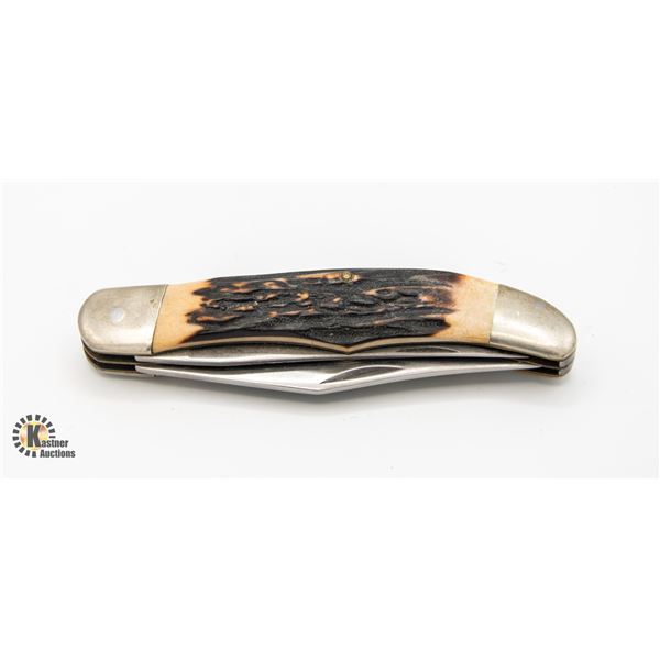 4 INCH CAMILLUS 2 BLADE FOLDING KNIFE USA