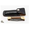 Image 1 : 3 INCH KHYBER 2 BLADE POCKET KNIFE COMES W/BLACK-