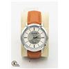 Image 1 : CITIZEN MEN'S QUARTZ WATCH W/ LEATHER BAND