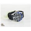 Image 2 : NEW CASIO 2784 MDV-106 BLACK DIVE WATCH BLACK/BLUE