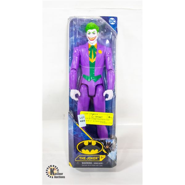 NEW DC COMICS BATMAN THE JOKER 12" ACTION FIGURE.