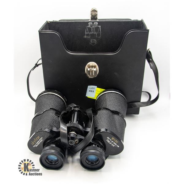 SKYLINE 16X50 FULLY COATED BINOCULARS IN AN