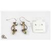 Image 1 : 2 PAIRS OF STERLING SILVER EARRINGS