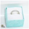 Image 1 : ESTATE SILVER RING SIZE 8 IN RING BOX SIZE 7