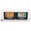 Image 1 : PAIR OF SEGA GENESIS VIDEO GAME CARTRIDGES