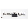 Image 1 : 5 NEW STAINLESS STEEL RINGS SIZES 7, 7.25, 7.5, &