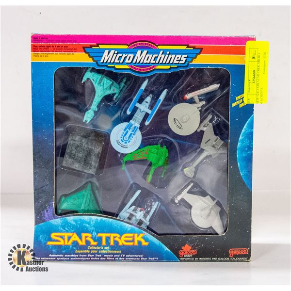 NEW GALOOB STAR TREK MICRO MACHINES