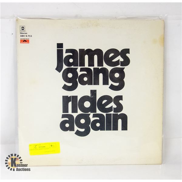 JAMES GANG RIDES AGAIN