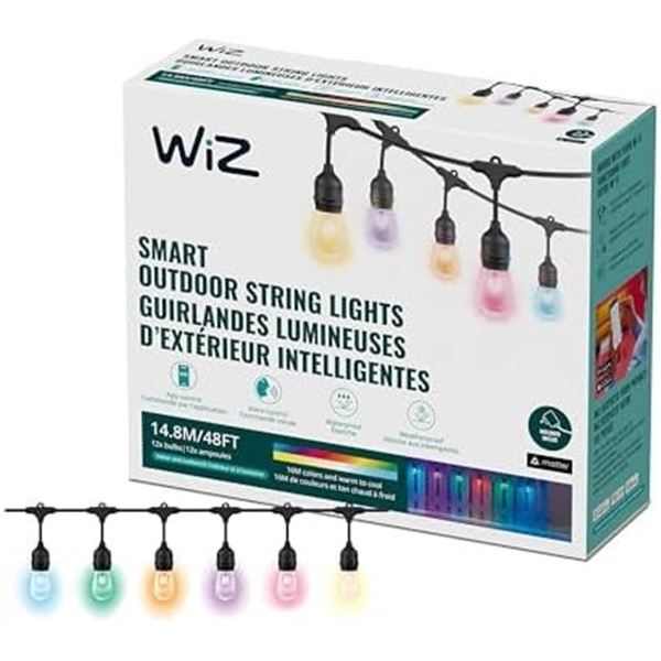 BRAND NEW 48 FEET WIZ LED STRING LIGHTS