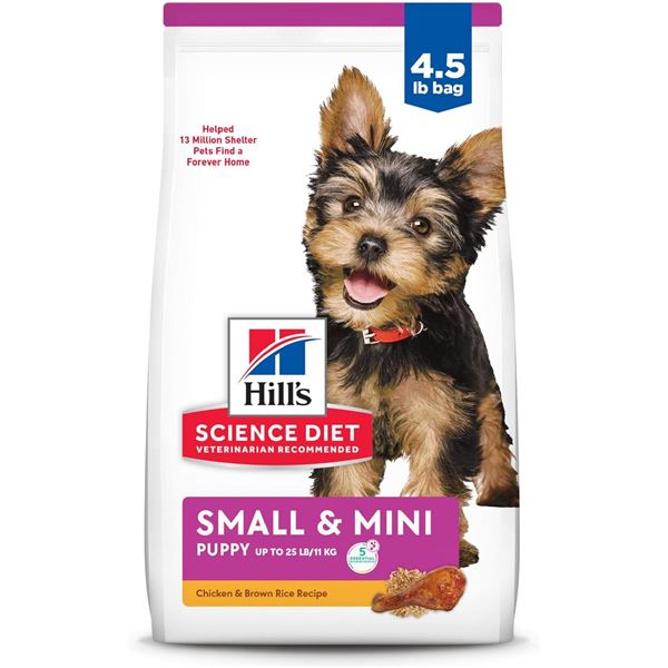 NEW 435LB HILLS SCIENCE DIET SMALL AND MINI PUPPY