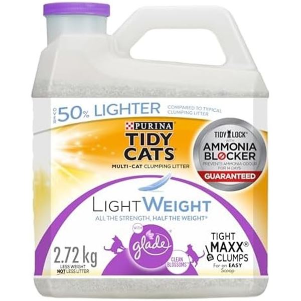 BRAND NEW 2.72 KG PURINA TIDY CATS LITTER