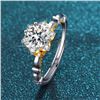 Image 1 : 1 CT GRA CERTIFIED MOISSANITE 925 SILVER