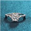Image 3 : 1 CT GRA CERTIFIED MOISSANITE 925 SILVER