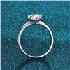 Image 3 : 1 CT GRA CERTIFIED MOISSANITE 925 SILVER