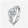 Image 1 : 1 CT GRA CERTIFIED BRILLIANT CUT MOISSANITE 925S