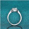 Image 3 : 1 CT GRA CERTIFIED BRILLIANT CUT MOISSANITE 925S