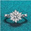 Image 2 : 1 CT GRA CERTIFIED BRILLIANT CUT MOISSANITE 925S