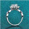 Image 3 : 1 CT GRA CERTIFIED BRILLIANT CUT MOISSANITE 925S