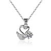 Image 1 : 1 CT GRA CERTIFIED MOISSANITE 925 SILVER NECKLACE