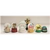 Image 1 : 7 DIFFERENT SNOW GLOBES ALL TOGETHER