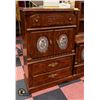 Image 2 : TALL BOY DRESSER + DRESSER WITH HUTCH AND MIRROR