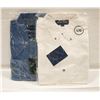 Image 1 : NEW MEN'S SHIRTS 1DENIM 1WHITE SIZE L