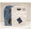 Image 1 : NEW MEN'S SHIRTS 1DENIM 1WHITE SIZE 2XL