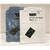 Image 1 : NEW MEN'S SHIRTS 1DENIM 1WHITE SIZE XL