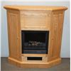 Image 1 : STAND ALONE FIREPLACE AND MANTLE 40" X 12" X 41"