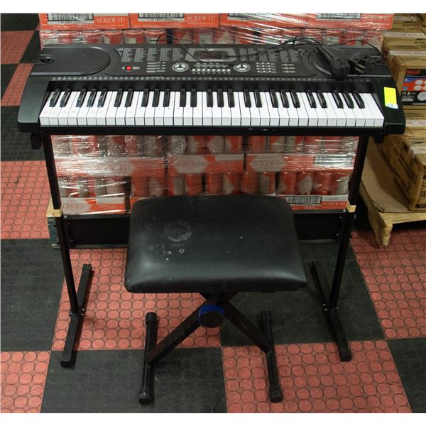 MK-2089 KEYBOARD/STAND/SEAT