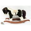 Image 1 : CHILDRENS USED PLUSH ROCKING HORSE