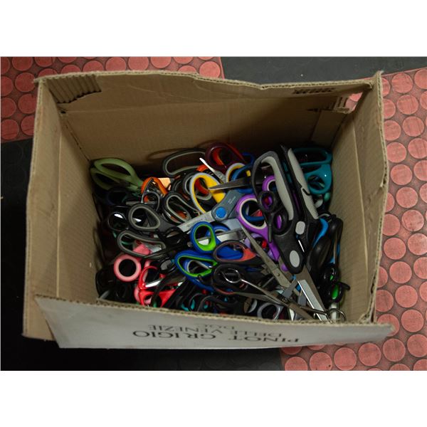 BOX OF SCISSORS