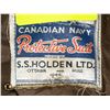 Image 2 : WWII CANADIAN NAVY PROTECTIVE SUIT 1944