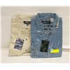 Image 1 : NEW MEN'S SHIRTS 1DENIM 1NATURAL SIZE XL