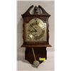 Image 1 : BULOVA TEMPUS FUGIT WALNUT CHIME CLOCK