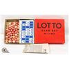 Image 1 : VINTAGE MILTON BRADY LOTTO CLUB SET