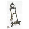 Image 1 : VINTAGE FRENCH BRASS EASEL FRAME 21" H