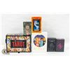 Image 1 : LOT OF 6 TAROT CARDS (SOME USED)