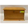 Image 1 : HANDMADE WOODEN BOX WITH LATCH 15 X 7 X 9" TALL