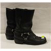 Image 1 : MENS VICTORY MOTORCYCLE BIKER BOOTS SIZE