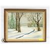 Image 1 : ORIGINAL OIL PAINTING BY JOYCE MACMILLAN - FRAMED