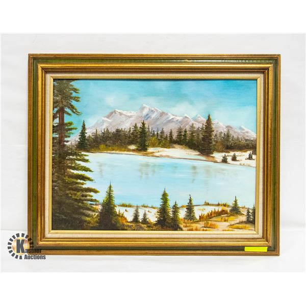 ORIGINAL OIL PAINTING BY JOYCE MACMILLAN - FRAMED