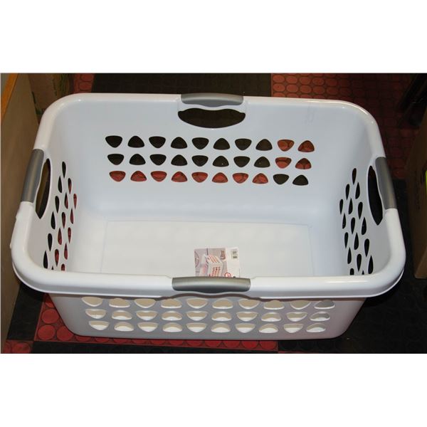 NEW STERILITE 71 LITRE ULTRA LAUNDRY BASKET WHITE