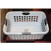 Image 1 : NEW STERILITE 71 LITRE ULTRA LAUNDRY BASKET WHITE