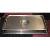 Image 1 : 2X BAKING TRAYS WITH LEADS, STAINLESS STEEL, SIZE