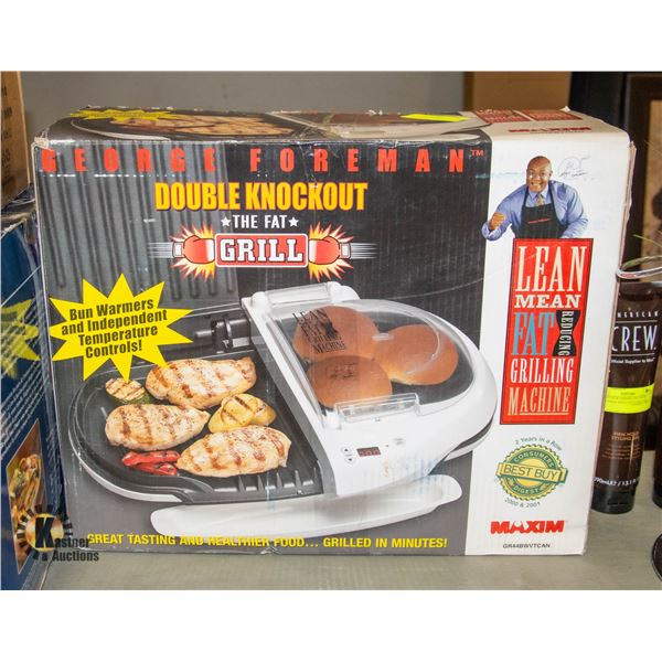 NEW GEORGE FOREMAN GRILL